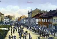 Pardubická třída Míru před sto lety