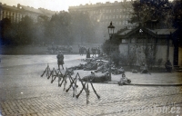 Rakouské vojsko v ulicích Prahy v říjnu 1918