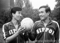 Delegace japonských odbíjenkářů v Hradci Králové