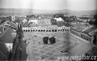 Jičín v roce 1949