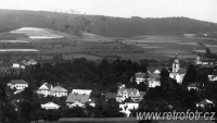 Pohled na Potštejn nad Orlicí