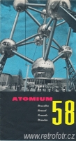 Slavné bruselské Atomium 1958