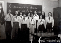 Společné foto pionýrů