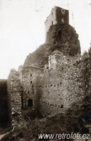 Pohled na hrad Trosky