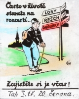 Pardubický vydavatel losů Otto Resch