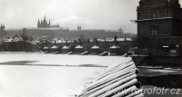 Praha pod sněhem