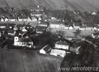 Rodiště prezidenta Beneše z výšky