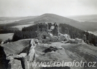 Pohled na hrad Lichnice