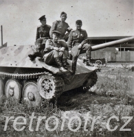Německý stíhač tanků v Pardubicích