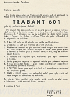 Výrobce Trabantu píše českým řidičům