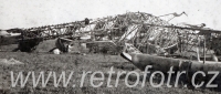 Zničený Messerschmitt Me 323 Gigant