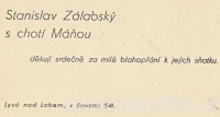S chotí Máňou