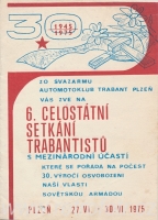 Trabanty v Plzni slaví Rudou armádu