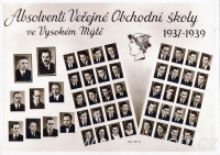 Tablo vysokomýtské obchodní školy