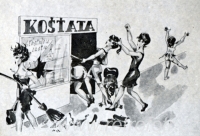 Čarodějnice s košťaty vzor 1963