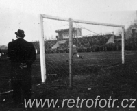 Fotbalové utkání v Pardubicích