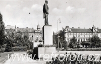 Socha prezidenta Masaryka v Pardubicích