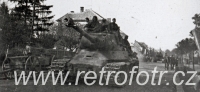 Těžké tanky Rudé armády v Hlinsku