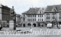Benešovo náměstí v Mostu