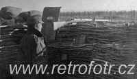 Rakouský voják v zákopu